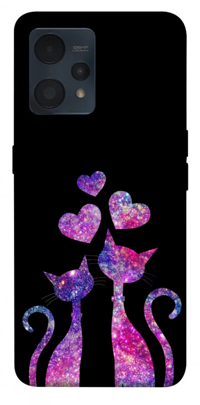 Чехол itsPrint Космические коты для Realme 9 4G / 9 Pro+, любовь, купить оптом с доставкой