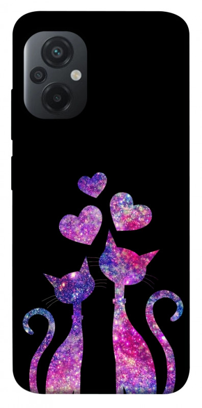 Чехол itsPrint Космические коты для Xiaomi Poco M5, любовь, купить оптом с доставкой