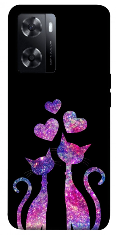 Чехол itsPrint Космические коты для Oppo A57s, любовь, купить оптом с доставкой