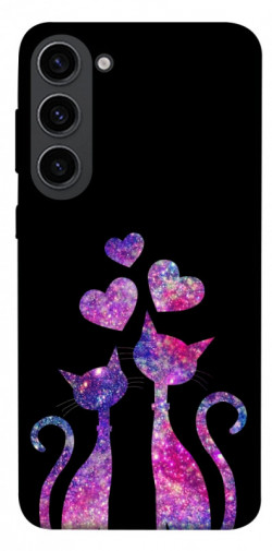 Чохол itsPrint Космічні коти для Samsung Galaxy S23