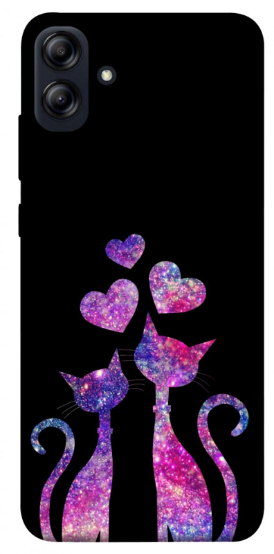 Чехол itsPrint Космические коты для Samsung Galaxy A04e, любовь, купить оптом с доставкой