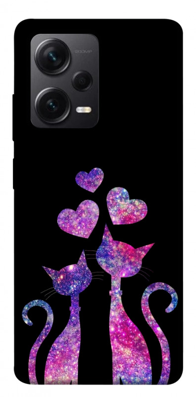 Чехол itsPrint Космические коты для Xiaomi Redmi Note 12 Pro+ 5G, любовь, купить оптом с доставкой