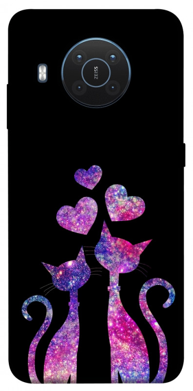 Чехол itsPrint Космические коты для Nokia X10 / X20, любовь, купить оптом с доставкой
