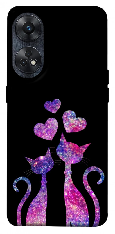 Чехол itsPrint Космические коты для Oppo Reno 8 T 4G, любовь, купить оптом с доставкой