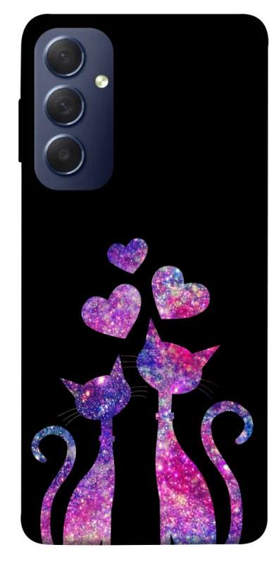 Чехол itsPrint Космические коты для Samsung Galaxy M54 5G, любовь, купить оптом с доставкой