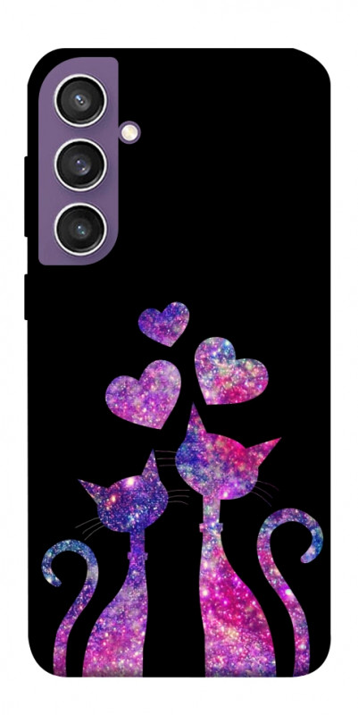 Чехол itsPrint Космические коты для Samsung Galaxy S23 FE, любовь, купить оптом с доставкой