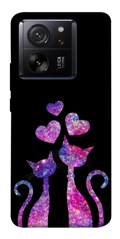Чехол itsPrint Космические коты для Xiaomi 13T, любовь, купить оптом с доставкой