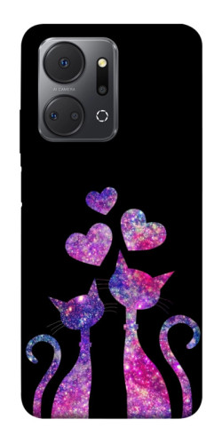 Чехол itsPrint Космические коты для Huawei Honor X7a