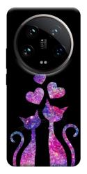 Чохол itsPrint Космічні коти для Xiaomi 14 Ultra