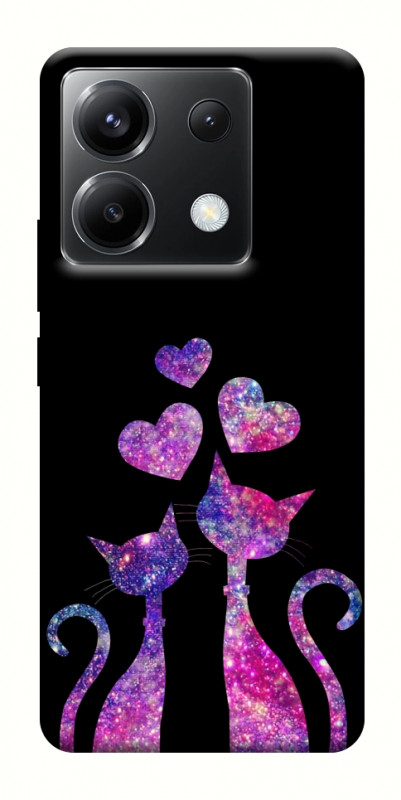 Чехол itsPrint Космические коты для Xiaomi Poco X6, любовь, купить оптом с доставкой