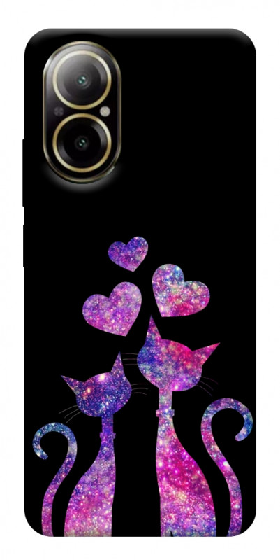 Чехол itsPrint Космические коты для Realme C67 4G, любовь, купить оптом с доставкой