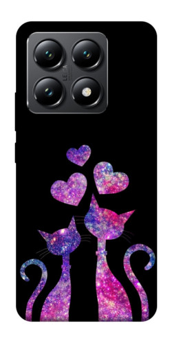 Чохол itsPrint Космічні коти для Xiaomi 14T