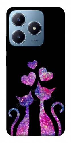 Чохол itsPrint Космічні коти для Realme C63 4G