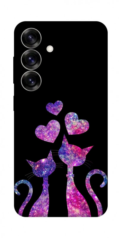 Чехол itsPrint Космические коты для Samsung Galaxy S25+, любовь, купить оптом с доставкой