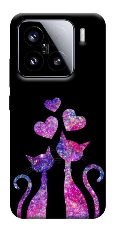 Чохол itsPrint Космічні коти для Xiaomi 15, кохання, купити оптом з доставкою