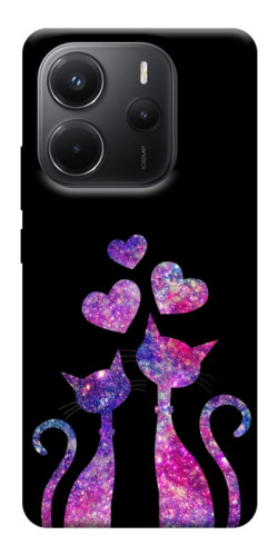 Чохол itsPrint Космічні коти для Xiaomi Redmi Note 14 4G (Europe version)