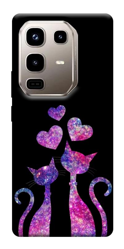 Чехол itsPrint Космические коты для Infinix Note 50 Pro 4G, любовь, купить оптом с доставкой