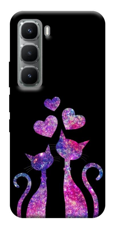 Чехол itsPrint Космические коты для Infinix Hot 60 Pro, любовь, купить оптом с доставкой