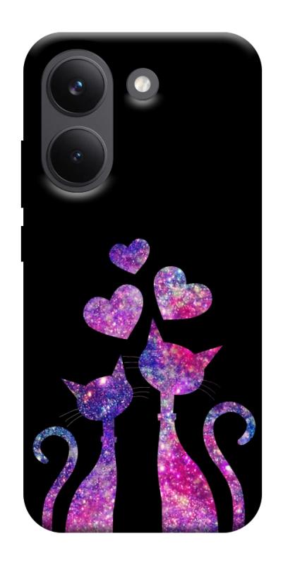 Чохол itsPrint Космічні коти для Xiaomi Poco X8 Pro, кохання, купити оптом з доставкою