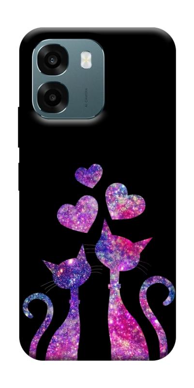 Чехол itsPrint Космические коты для Oppo A6, любовь, купить оптом с доставкой