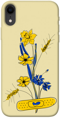Чехол itsPrint Українські квіточки для Apple iPhone XR (6.1")