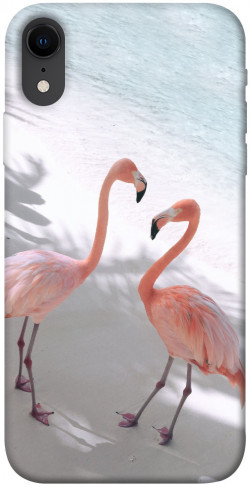 Чехол itsPrint Flamingos для Apple iPhone XR (6.1")