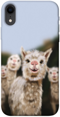 Чехол itsPrint Funny llamas для Apple iPhone XR (6.1")