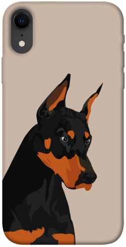 Чохол itsPrint Doberman для Apple iPhone XR (6.1")