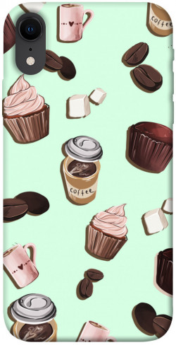 Чохол itsPrint Coffee and sweets для Apple iPhone XR (6.1")