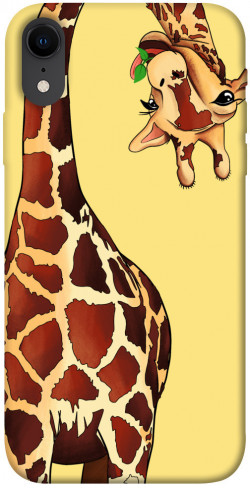 Чехол itsPrint Cool giraffe для Apple iPhone XR (6.1")