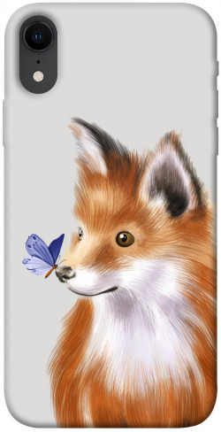 Чехол itsPrint Funny fox для Apple iPhone XR (6.1")