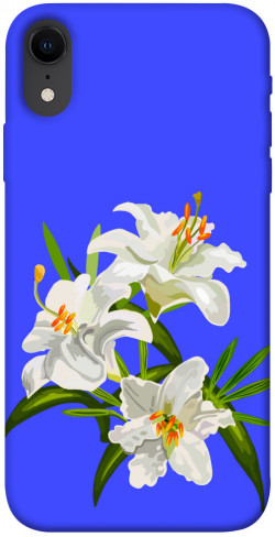 Чехол itsPrint Three lilies для Apple iPhone XR (6.1")