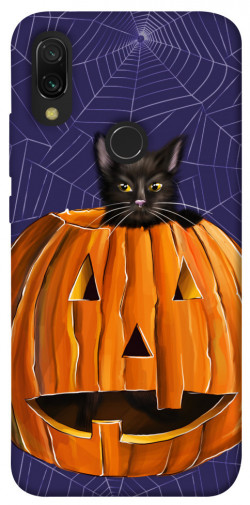 Чохол itsPrint Cat and pumpkin для Xiaomi Redmi 7