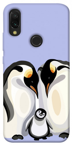 Чохол itsPrint Penguin family для Xiaomi Redmi 7