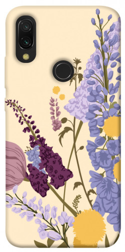 Чохол itsPrint Flowers art для Xiaomi Redmi 7
