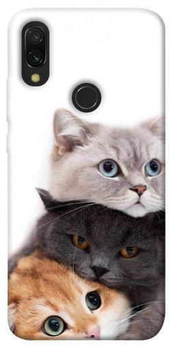 Чехол itsPrint Три кота для Xiaomi Redmi 7