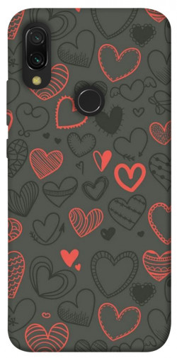 Чехол itsPrint Милые сердца для Xiaomi Redmi 7