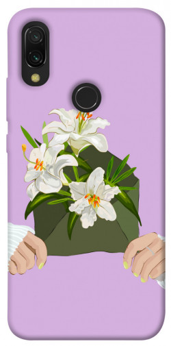 Чохол itsPrint Flower message для Xiaomi Redmi 7