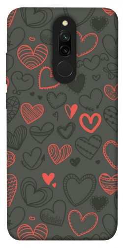 Чехол itsPrint Милые сердца для Xiaomi Redmi 8