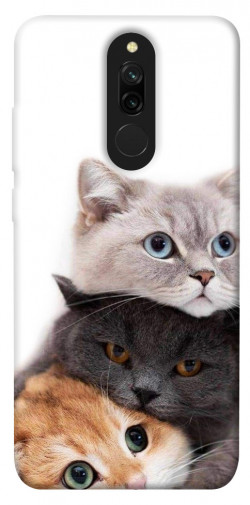 Чехол itsPrint Три кота для Xiaomi Redmi 8