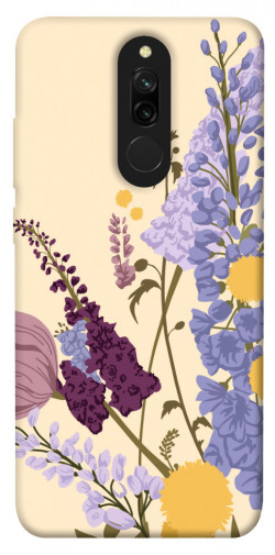 Чохол itsPrint Flowers art для Xiaomi Redmi 8