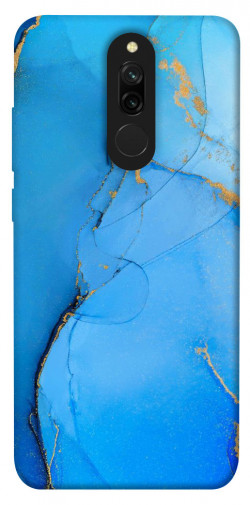 Чехол itsPrint Синий с золотом для Xiaomi Redmi 8