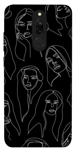 Чехол itsPrint Портрет для Xiaomi Redmi 8