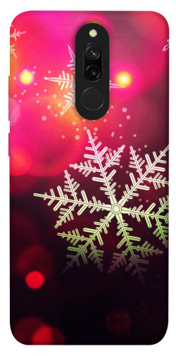 Чехол itsPrint Снежинки для Xiaomi Redmi 8