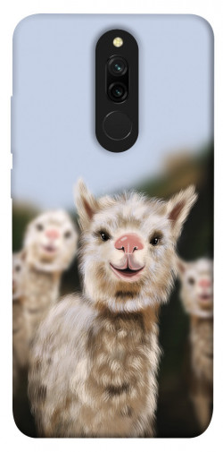 Чохол itsPrint Funny llamas для Xiaomi Redmi 8