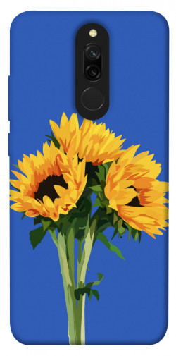 Чехол itsPrint Bouquet of sunflowers для Xiaomi Redmi 8