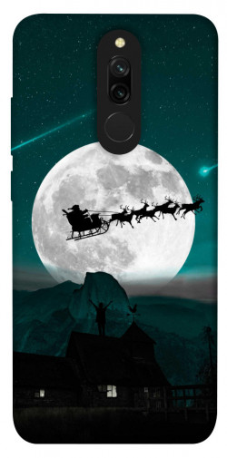 Чехол itsPrint Санта на санях для Xiaomi Redmi 8