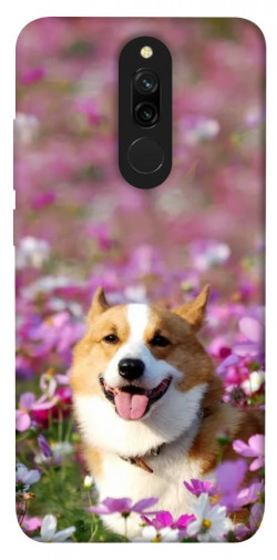 Чехол itsPrint Корги в цветах для Xiaomi Redmi 8