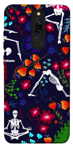 Чехол itsPrint Yoga skeletons для Xiaomi Redmi 8