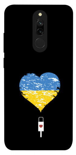 Чехол itsPrint З Україною в серці для Xiaomi Redmi 8